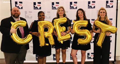 Rockwall High School Counselors Honored with CREST Award 
